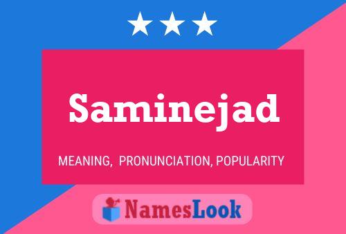 Saminejad 名字海报