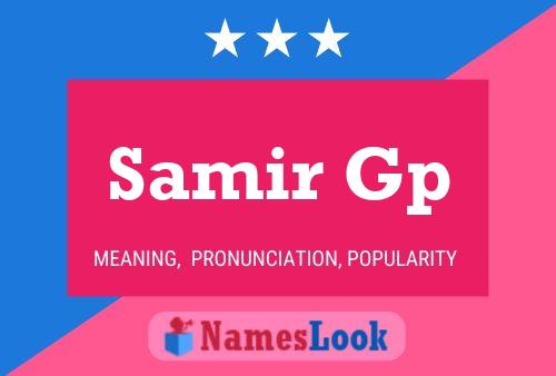 Samir Gp 名字海报