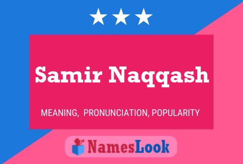 Samir Naqqash 名字海报