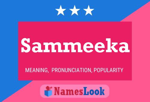 Sammeeka 名字海报