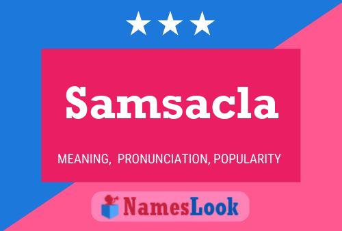 Samsacla 名字海报