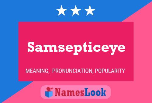 Samsepticeye 名字海报