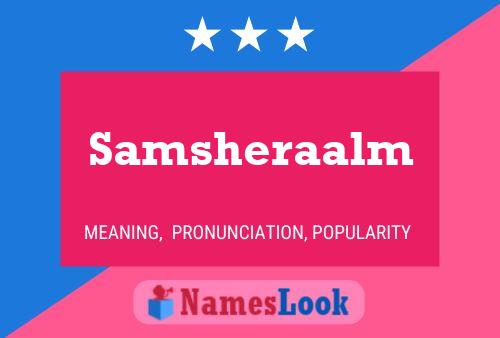 Samsheraalm 名字海报