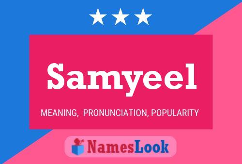 Samyeel 名字海报