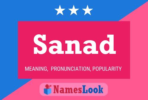 Sanad 名字海报