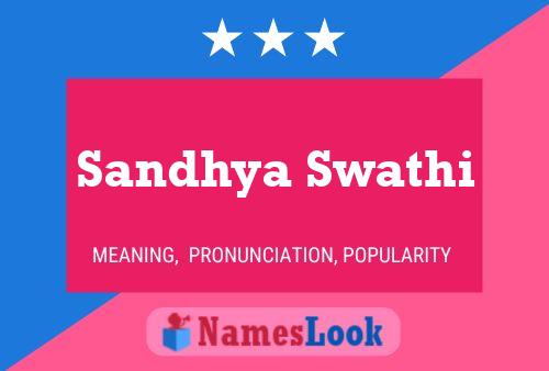 Sandhya Swathi 名字海报