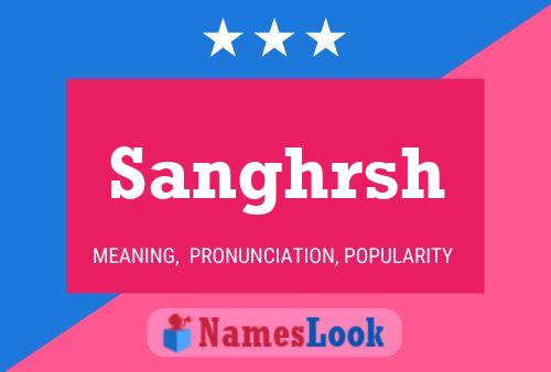 Sanghrsh 名字海报