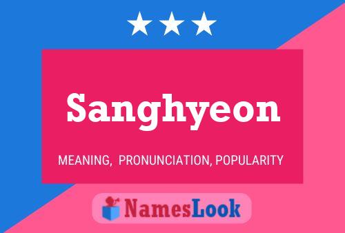 Sanghyeon 名字海报