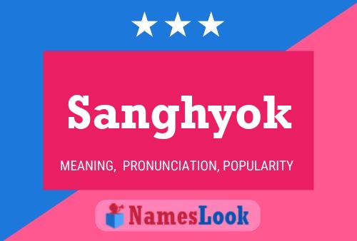 Sanghyok 名字海报