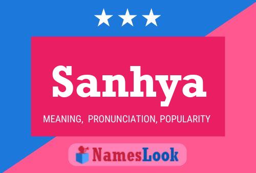 Sanhya 名字海报