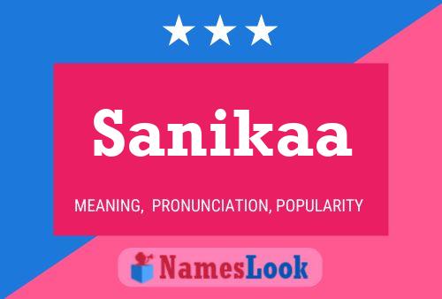 Sanikaa 名字海报