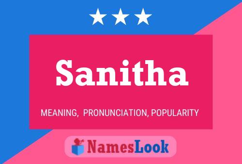 Sanitha 名字海报