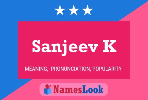 Sanjeev K 名字海报