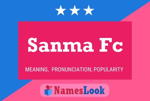 Sanma Fc 名字海报