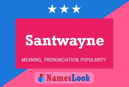 Santwayne 名字海报