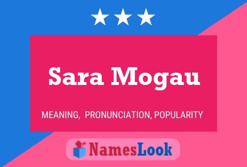 Sara Mogau 名字海报