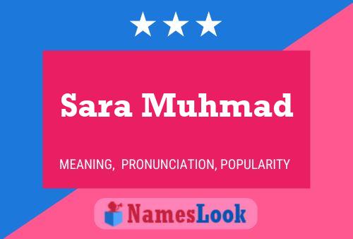 Sara Muhmad 名字海报