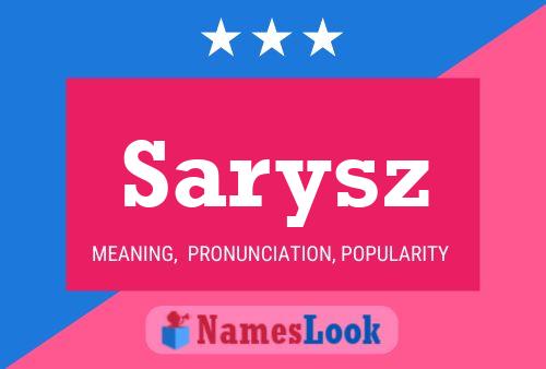 Sarysz 名字海报