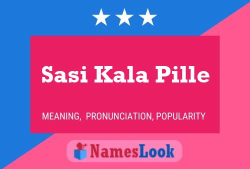 Sasi Kala Pille 名字海报