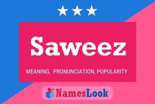 Saweez 名字海报