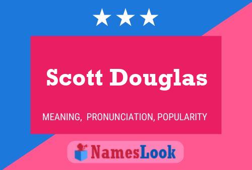 Scott Douglas 名字海报