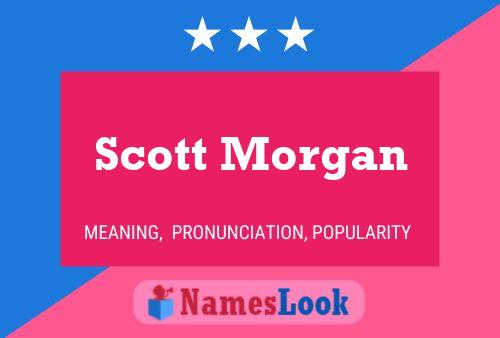 Scott Morgan 名字海报