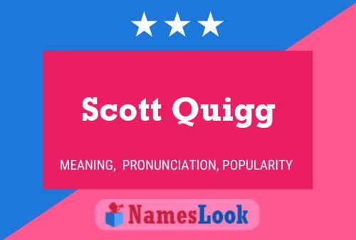 Scott Quigg 名字海报