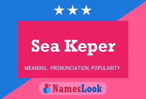 Sea Keper 名字海报