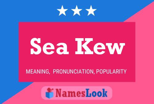 Sea Kew 名字海报