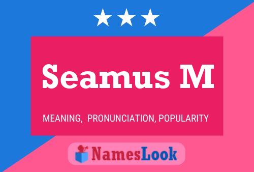 Seamus M 名字海报