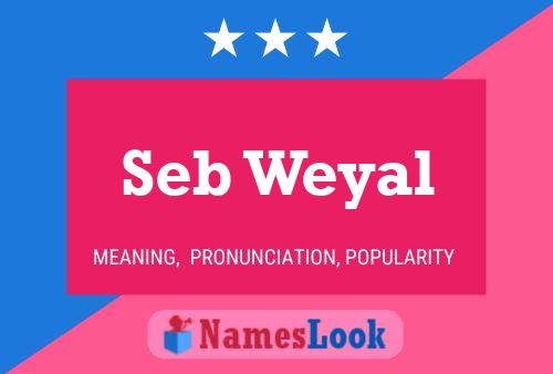 Seb Weyal 名字海报