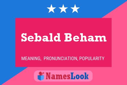 Sebald Beham 名字海报