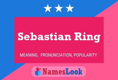 Sebastian Ring 名字海报