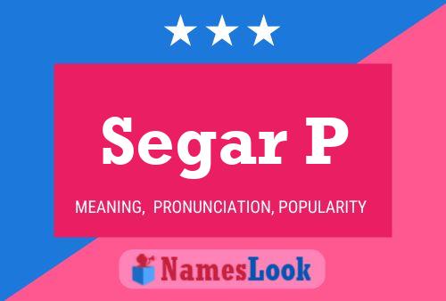 Segar P 名字海报