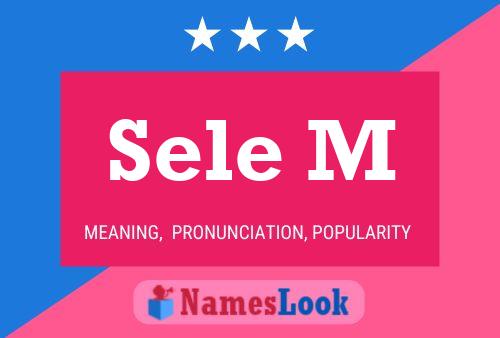 Sele M 名字海报