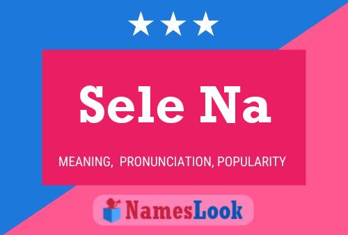 Sele Na 名字海报