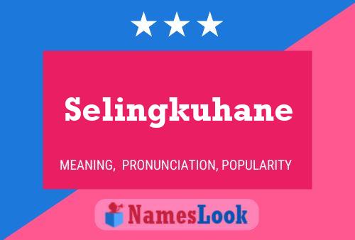 Selingkuhane 名字海报