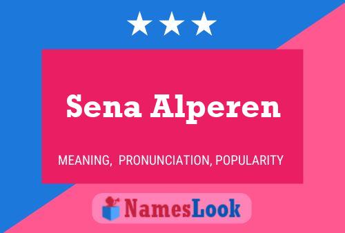 Sena Alperen 名字海报