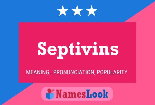 Septivins 名字海报