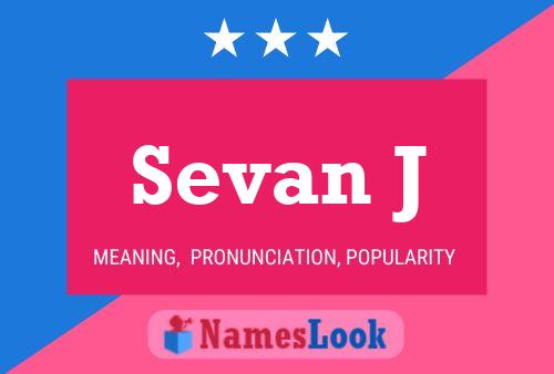 Sevan J 名字海报