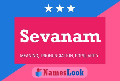 Sevanam 名字海报