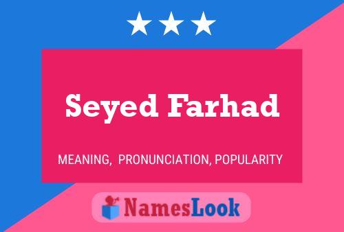 Seyed Farhad 名字海报