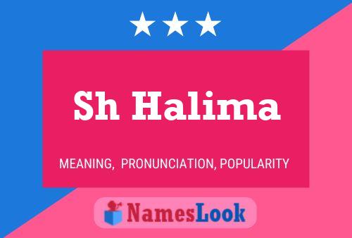 Sh Halima 名字海报