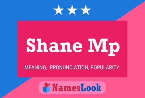 Shane Mp 名字海报