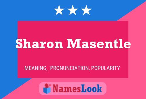 Sharon Masentle 名字海报