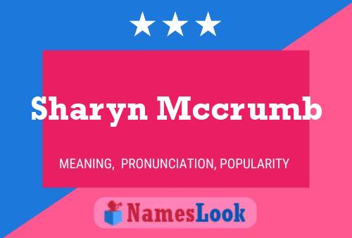 Sharyn Mccrumb 名字海报