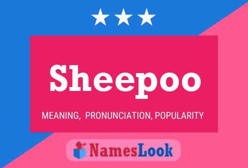 Sheepoo 名字海报