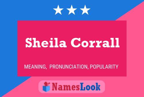 Sheila Corrall 名字海报