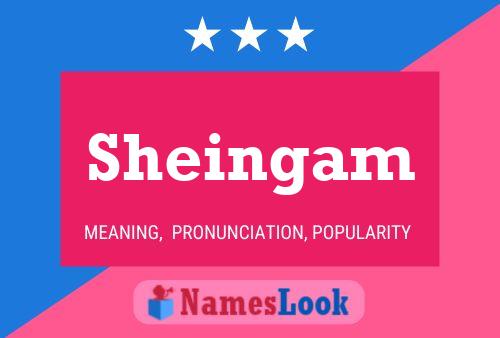 Sheingam 名字海报