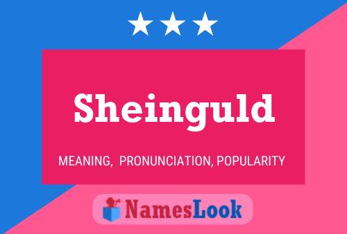 Sheinguld 名字海报